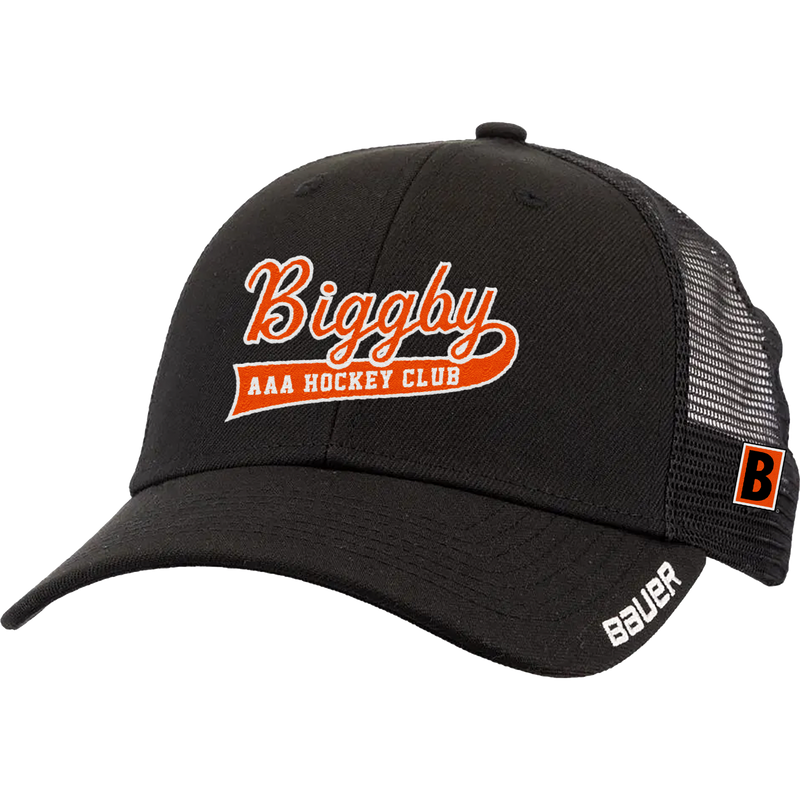 Biggby Coffee AAA Bauer Adult Team Mesh Snapback