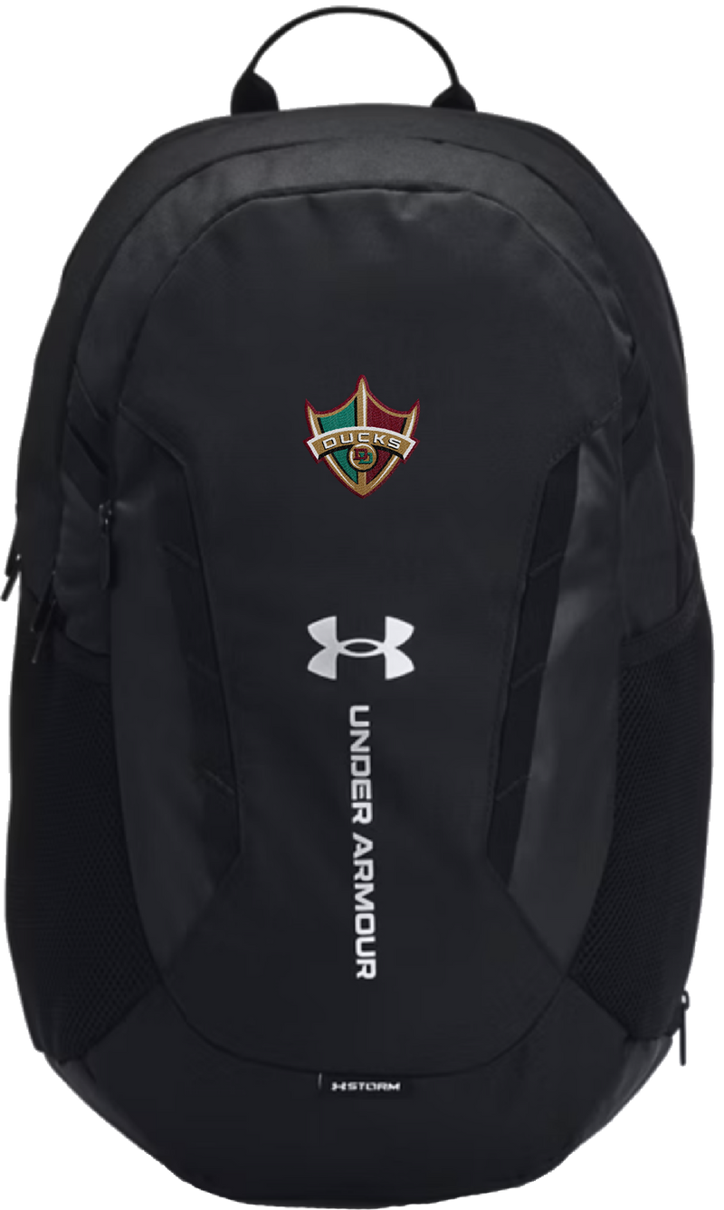Delaware Ducks UA Hustle 6.0 Team Backpack