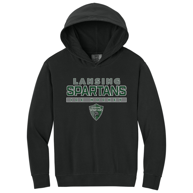 Lansing Spartans Youth Lightweight Hooded Sweatshirt