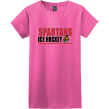 Seacoast Spartans (Ice Hockey) Softstyle Ladies' T-Shirt