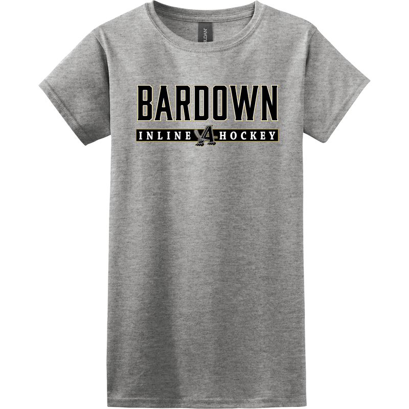 BarDown Inline Hockey Softstyle Ladies T-Shirt