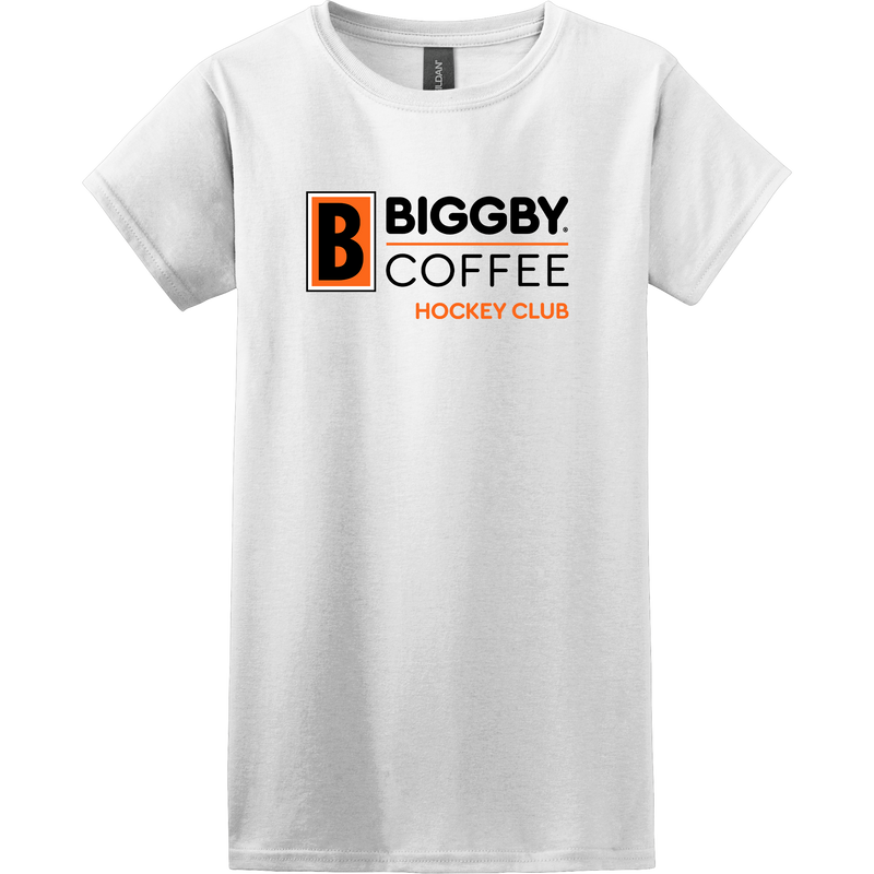 Biggby Coffee Hockey Club Softstyle Ladies' T-Shirt