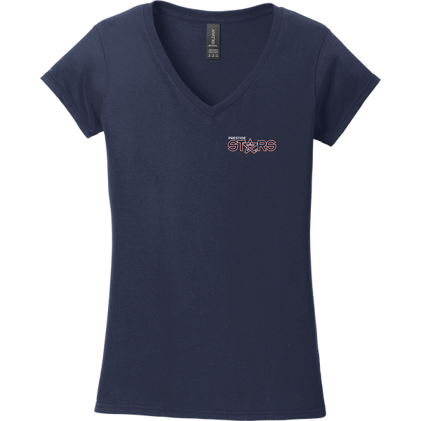 Prestige Stars Softstyle Ladies Fit V-Neck T-Shirt