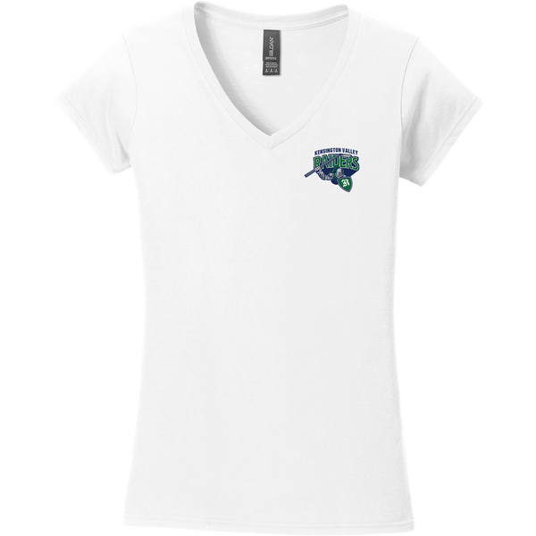 Kensington Valley Raiders Softstyle Ladies Fit V-Neck T-Shirt