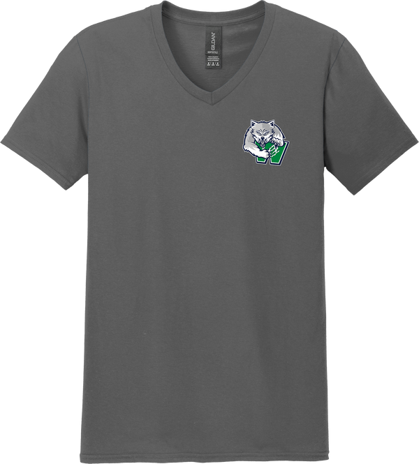 Woodbridge Wolfpack Softstyle V-Neck T-Shirt
