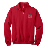 Wash U NuBlend 1/4-Zip Cadet Collar Sweatshirt