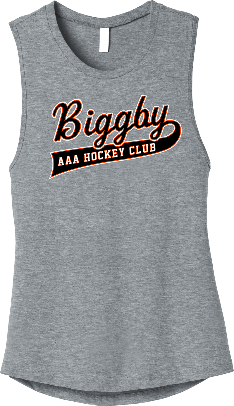 Biggby Coffee AAA Womens Jersey Muscle Tank