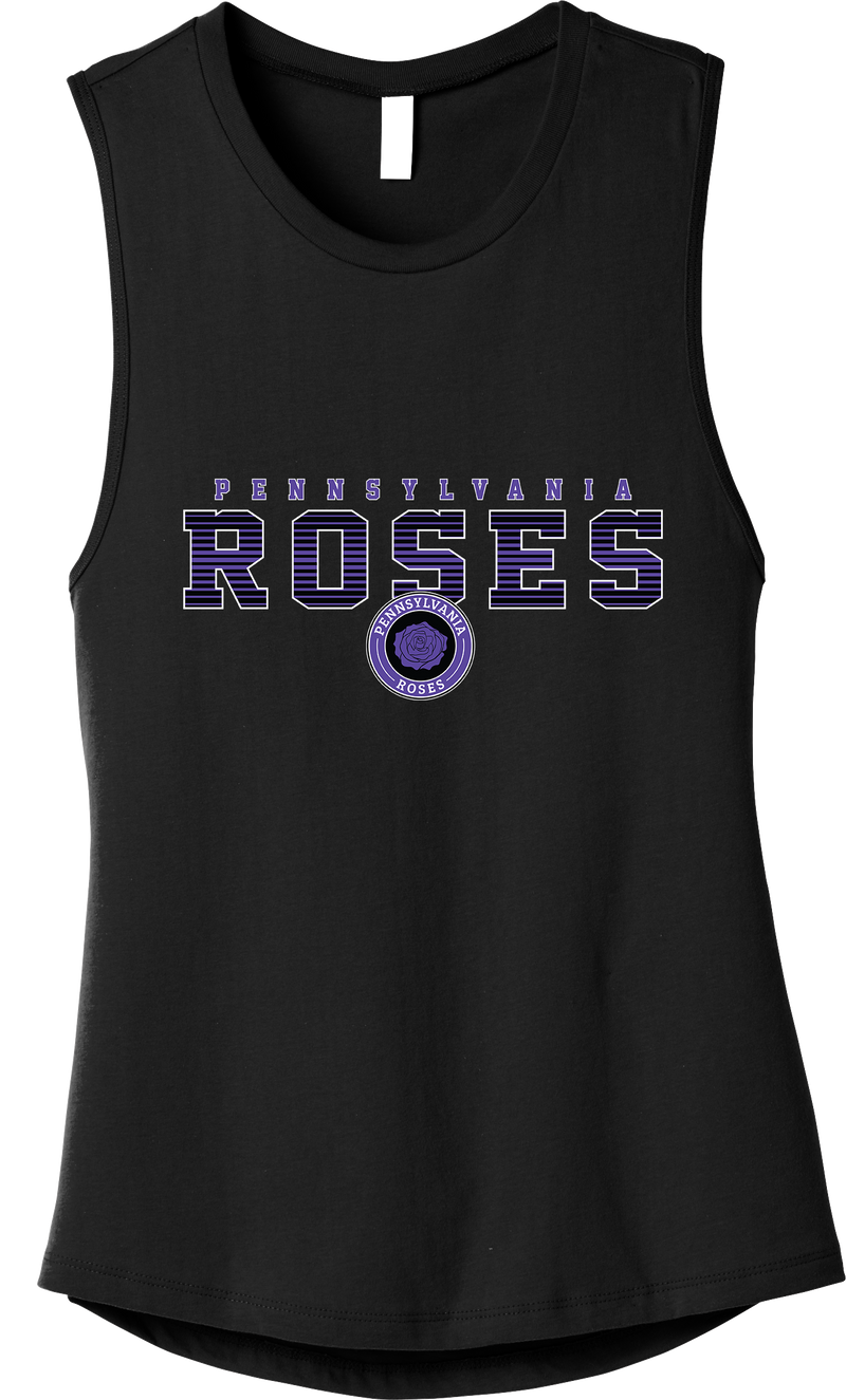 PA Roses Womens Jersey Muscle Tank