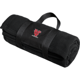 University of Tampa Fleece Blanket with Carrying Strap