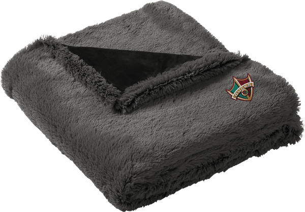 Delaware Ducks Faux Fur Blanket