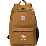 Curry College Carhartt Canvas Backpack