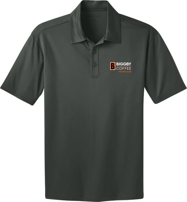 Biggby Coffee Hockey Club Adult Silk Touch Performance Polo