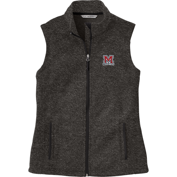 Jr. Mounties Ladies Sweater Fleece Vest