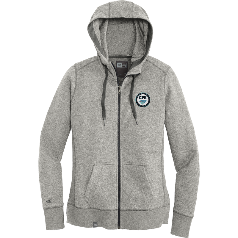 Carolina Premier Hockey New Era Ladies French Terry Full-Zip Hoodie
