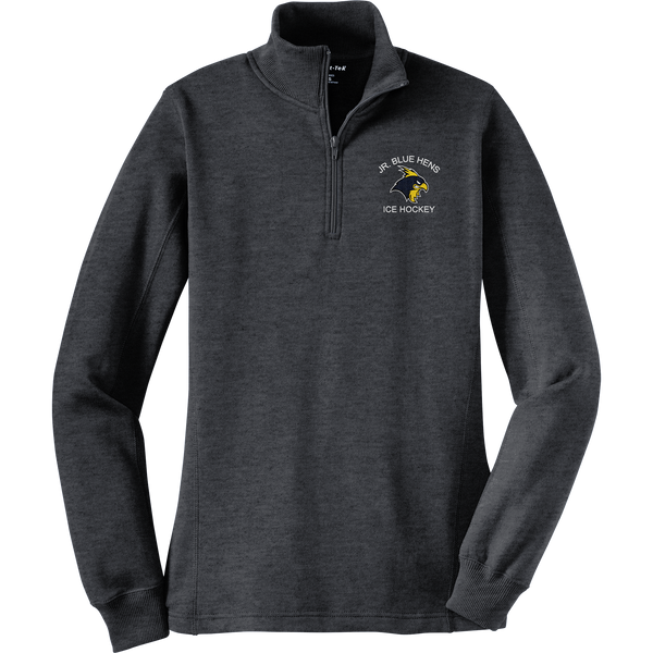 Delaware Jr. Blue Hens Ladies 1/4-Zip Sweatshirt