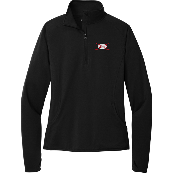 Benet Hockey Ladies Sport-Wick Stretch 1/4-Zip Pullover