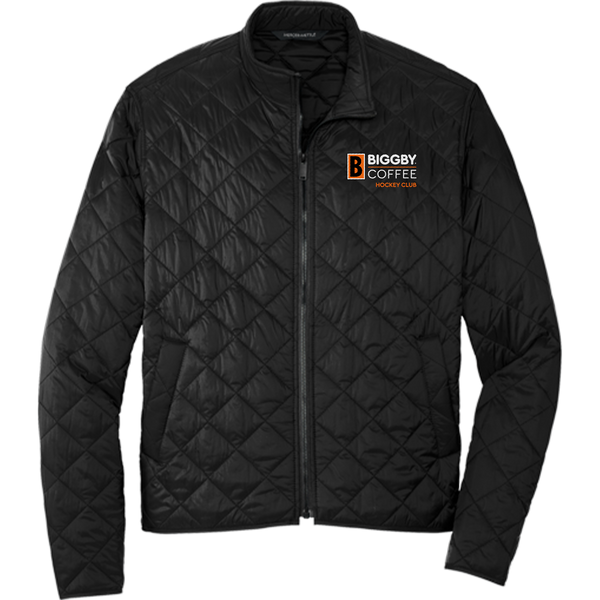 Biggby Coffee Hockey Club Mercer+Mettle Quilted Full-Zip Jacket