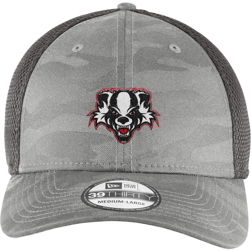 Scary Badgers New Era Tonal Camo Stretch Tech Mesh Cap