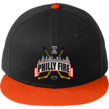 Philly Fire New Era Flat Bill Snapback Cap