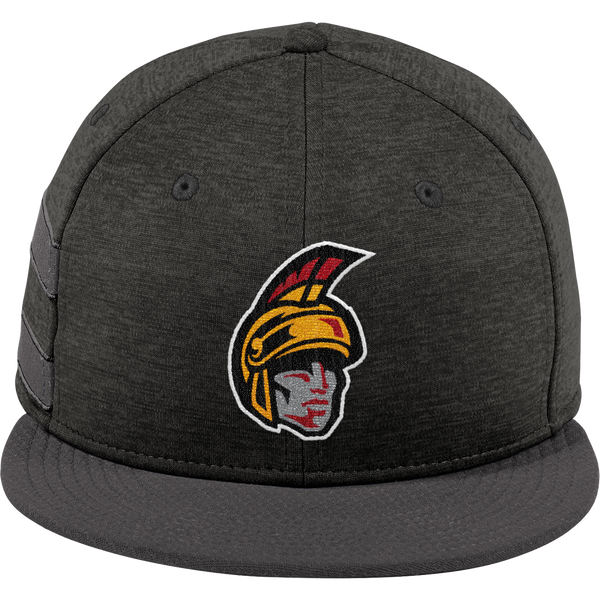 Seacoast Spartans (Ice Hockey) New Era Shadow Heather Striped Flat Bill Snapback Cap