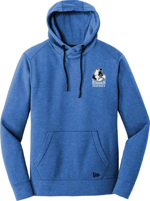 Berdnikov Bears New Era Tri-Blend Fleece Pullover Hoodie