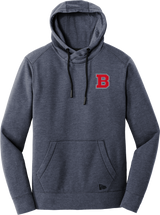 CT Bobcats New Era Tri-Blend Fleece Pullover Hoodie