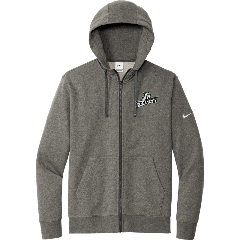 Junior Blades Nike Club Fleece Sleeve Swoosh Full-Zip Hoodie