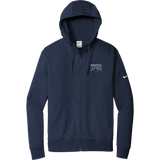 Kensington Valley Ravens Nike Club Fleece Sleeve Swoosh Full-Zip Hoodie