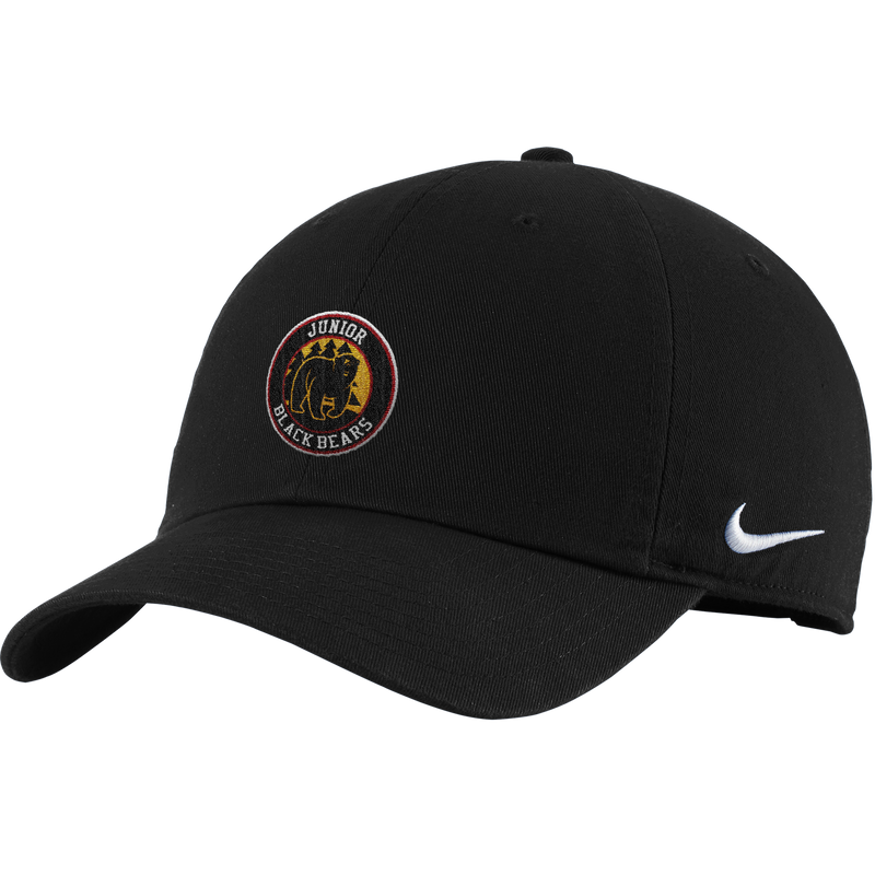 MD Jr. Black Bears Nike Heritage Cotton Twill Cap