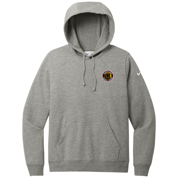 Maryland Black Bears Nike Women's Club Fleece Sleeve Swoosh Pullover Hoodie