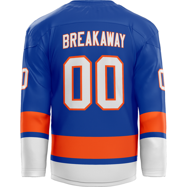 Sound Tigers Goalie Hybrid Jersey - Blue