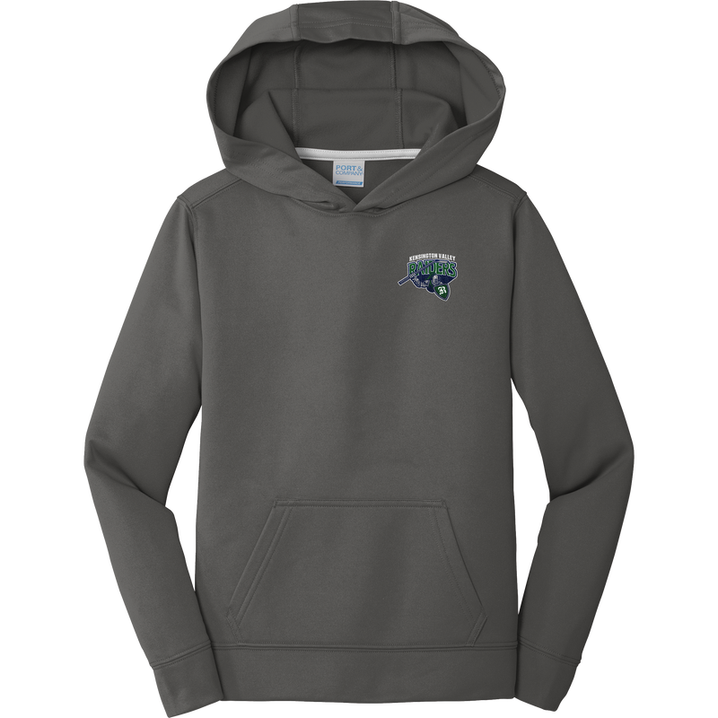 Kensington Valley Raiders Youth Performance Fleece Pullover Hooded Sweatshirt