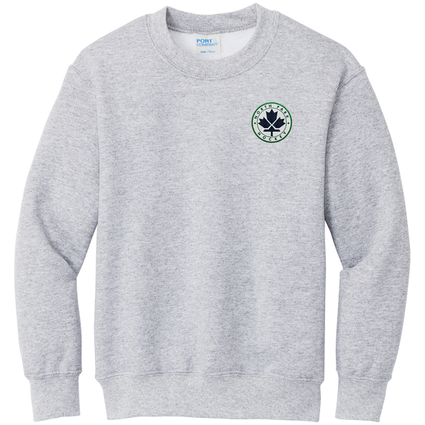 North Park Hockey Youth Core Fleece Crewneck Sweatshirt