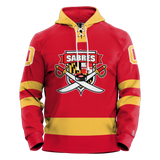 SOMD Sabres Adult Sublimated Retro Hoodie