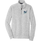 Kensington Valley Rebels PosiCharge Electric Heather Fleece 1/4-Zip Pullover
