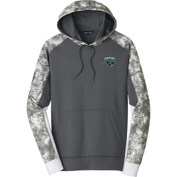 Kensington Valley Raiders Sport-Wick Mineral Freeze Fleece Colorblock Hooded Pullover