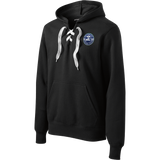 NYC Hockey Club Lace Up Pullover Hooded Sweatshirt