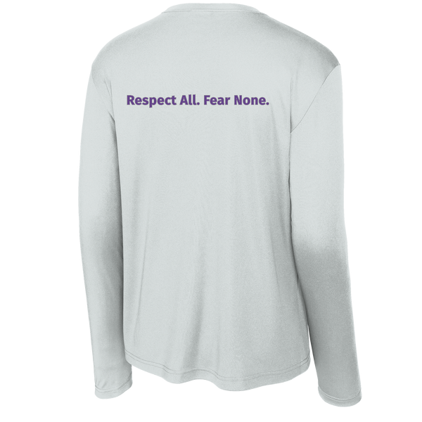 Curry College (Fear None Hockey) Youth Long Sleeve PosiCharge Competitor Tee