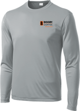 Biggby Coffee Hockey Club Long Sleeve PosiCharge Competitor Tee