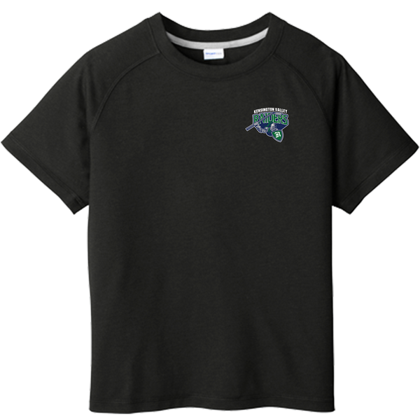 Kensington Valley Raiders Youth PosiCharge Tri-Blend Wicking Raglan Tee