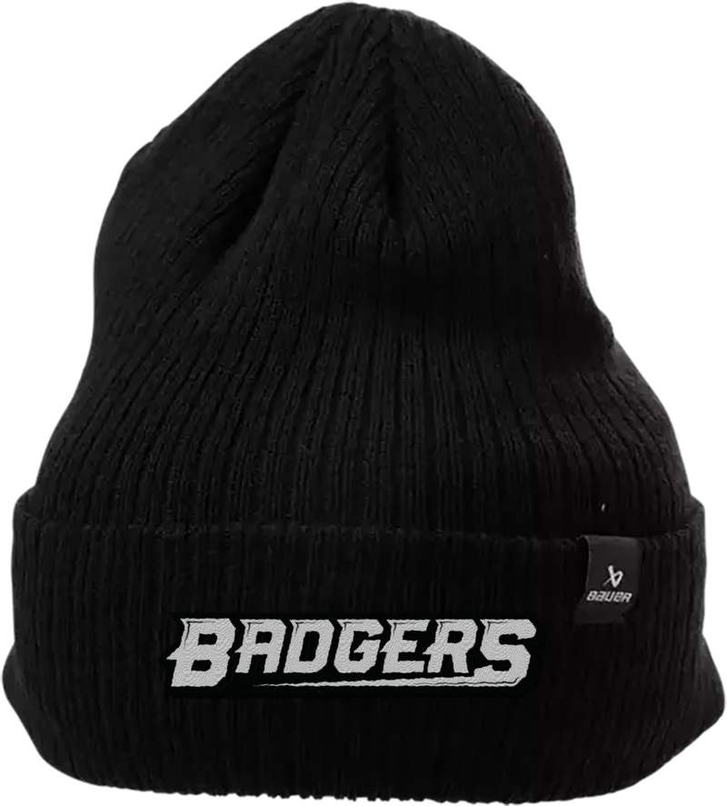 Allegheny Badgers Bauer Team Ribbed Toque