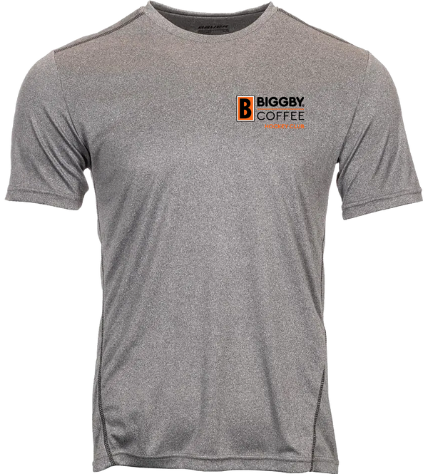 Biggby Coffee Hockey Club Bauer Youth Team Tech Tee